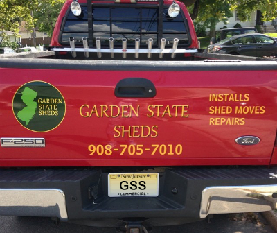 Garden State Sheds truck